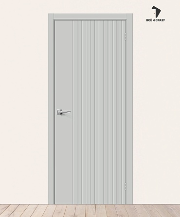 Межкомнатная крашеная дверь Граффити-32 Grace 600х2000 мм