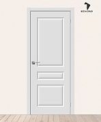 Межкомнатная дверь с ПВХ-пленкой Скинни-14 Белая