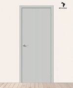 Межкомнатная дверь с покрытием винил Граффити-21 Grey Pro