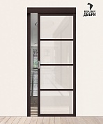 Межкомнатная дверь с Экошпоном Твигги-11.3 Wenge Melinga