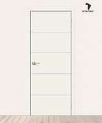 Межкомнатная крашеная дверь Граффити-2 Whitey