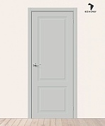 Межкомнатная дверь с покрытием винил Граффити-12 Grey Pro