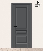 Межкомнатная дверь ПЭТ Неоклассик-34 Stormy Silk