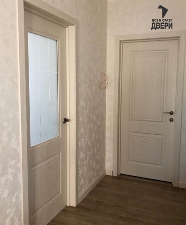 Межкомнатная дверь винил Роял 2 Шампань