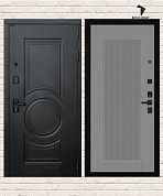 Входная дверь GRAND 30 — АСТРОД Серый софт рельеф
