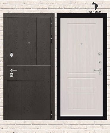 Входная дверь URBAN 03 — Сандал белый 205х88 Левая
