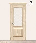 Межкомнатная дверь из Массива Классико-13 Без отделки/White Сrystal