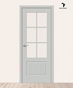 Межкомнатная дверь Эмалит Прима-13.Ф7.0.1 Grey Matt/Magic Fog
