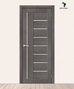 Межкомнатная дверь с экошпоном Браво-29 Grey Melinga/Magic Fog
