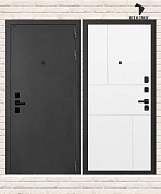 Входная дверь АКУСТИК 21 — Белый софт