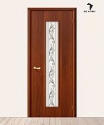 Межкомнатная ламинированная дверь 24Х Итальянский орех