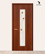 Межкомнатная ламинированная дверь 22Х Итальянский орех