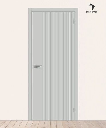 Межкомнатная крашеная дверь Граффити-32 Grace 600х2000 мм