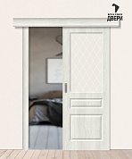 Межкомнатная дверь-купе с ПВХ-пленкой Скинни-15 Casablanca