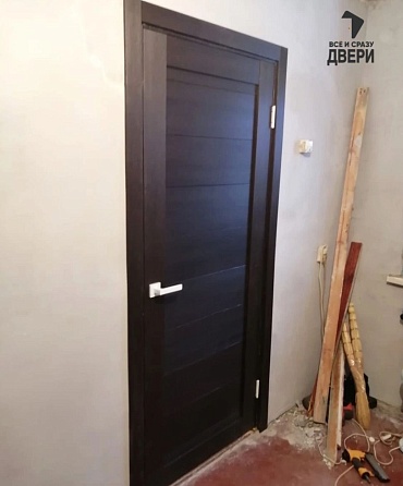Межкомнатная дверь с экошпоном Браво-21 Wenge Melinga