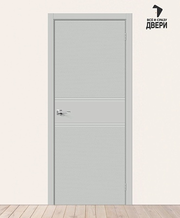 Межкомнатная крашеная дверь Граффити-27 Grace 600х2000 мм