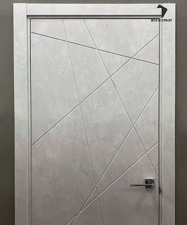 Межкомнатная дверь с экошпоном Граффити-5.Д Look Art