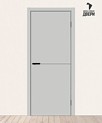 Межкомнатная дверь ПЭТ Браво-0.21 П Grey Silk