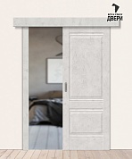 Межкомнатная дверь-купе с экошпоном Прима-2 Look Art