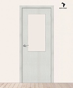 Межкомнатная дверь с экошпоном Браво-7 Bianco Veralinga/Magic Fog