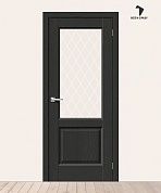 Межкомнатная дверь с экошпоном Неоклассик-33 Stormy Wood / White Сrystal