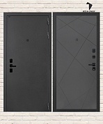 Входная дверь АКУСТИК 24 — Графит софт