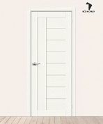 Межкомнатная дверь с экошпоном Браво-29 White Wood/Magic Fog