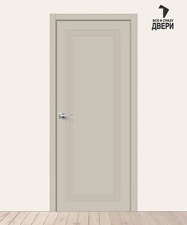 Межкомнатная крашеная дверь Граффити-20 Creamy 600х2000 мм