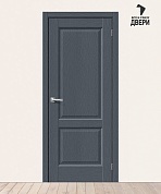 Межкомнатная дверь с экошпоном Неоклассик-32 Stormy Wood