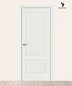 Межкомнатная дверь Эмалит Прима-12.Ф7 White Matt