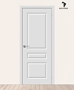 Межкомнатная дверь с ПВХ-пленкой Скинни-14 Белая