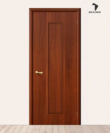 Межкомнатная ламинированная дверь 20Г Итальянский орех 550х1900 мм