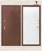 Входная дверь ТЕРМО МАГНИТ 24 — Белый софт