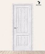 Межкомнатная дверь с экошпоном Неоклассик-32 Riviera Ice