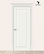 Межкомнатная крашеная дверь Скинни-10 Whitey