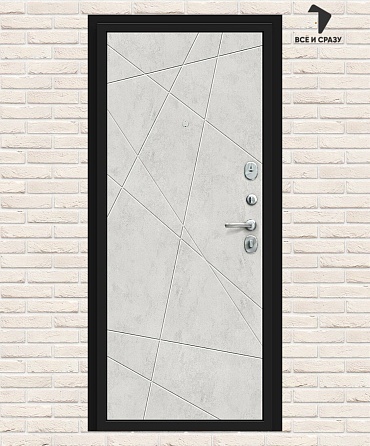 Металлическая дверь Граффити-5.5 Kale Slate Art/Look Art