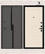 Входная дверь CARBON 03 — Крем софт