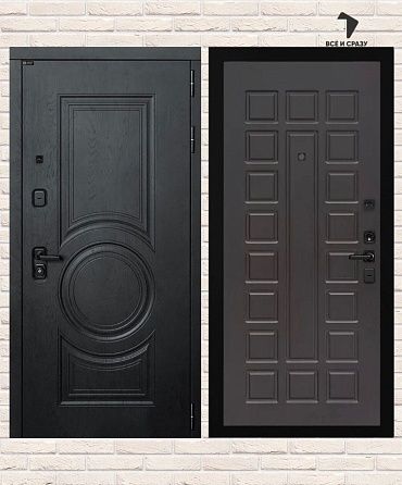 Входная дверь GRAND 04 — Венге 205х88 Левая