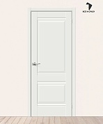 Межкомнатная дверь Эмалит Прима-2 White Matt
