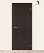 Межкомнатная дверь с экошпоном Браво-0 Wenge Melinga
