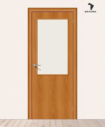 Межкомнатная дверь Гост-13 Л-12 (МиланОрех) 400х2000 мм