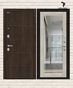 Металлическая дверь Флэт Kale Almon 28/Cappuccino Veralinga