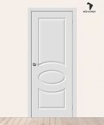 Межкомнатная дверь с ПВХ-пленкой Скинни-20 Белая