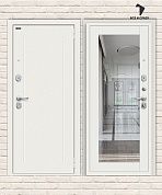 Металлическая дверь Флэш Kale Шагрень белая/Off-white