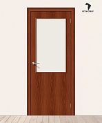 Межкомнатная дверь Гост-13 Л-11 (ИталОрех) (Усиленное полотно)