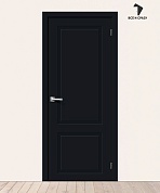 Межкомнатная дверь с покрытием винил Граффити-12 Total Black